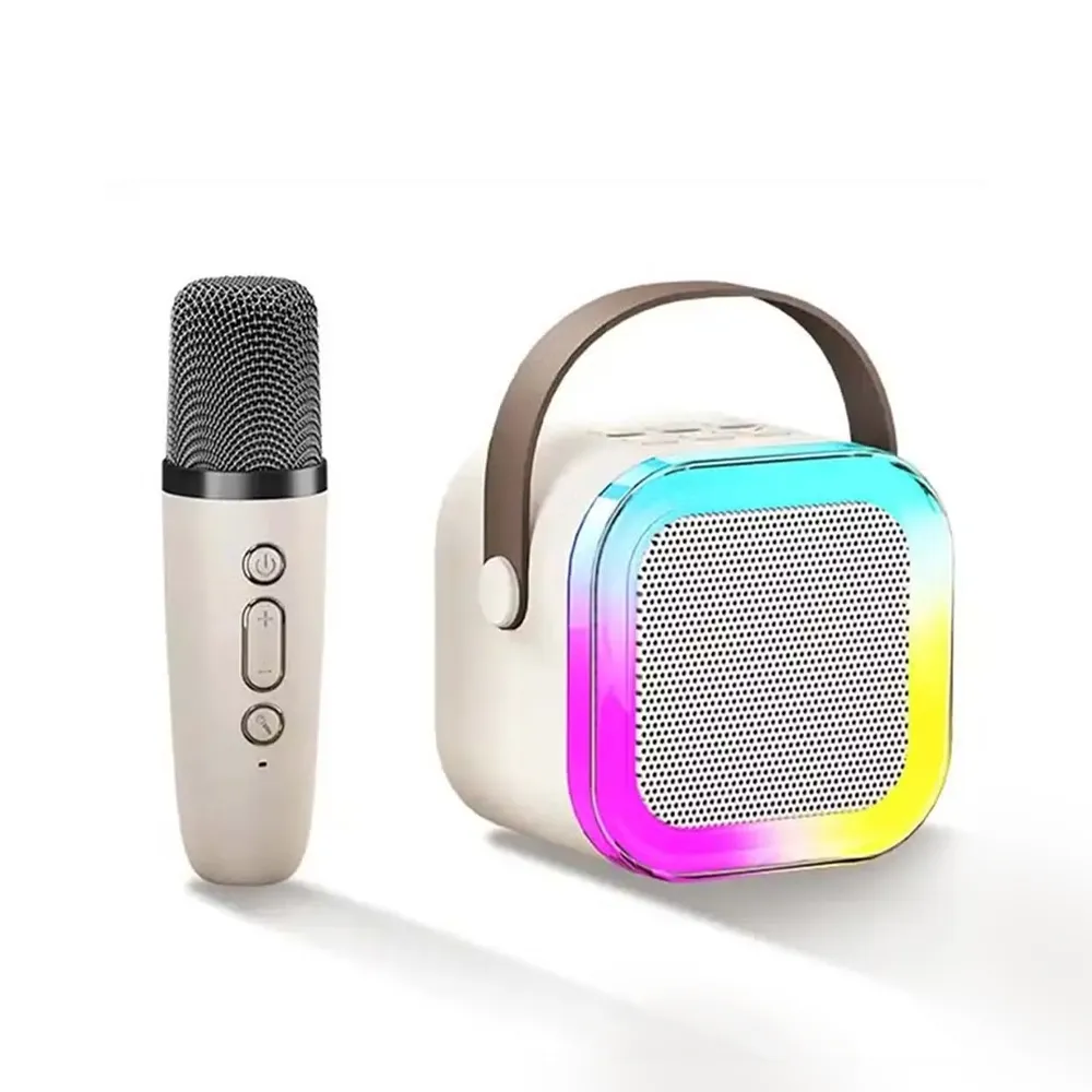 Karaoke K12 Portable Bluetooth Speaker With 1 Microphone