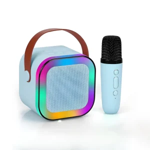 Karaoke K12 Portable Bluetooth Speaker With 1 Microphone