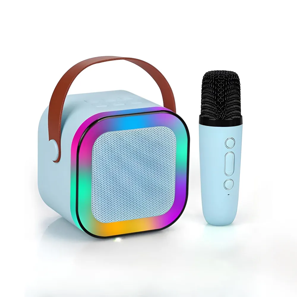 Karaoke K12 Portable Bluetooth Speaker With 1 Microphone