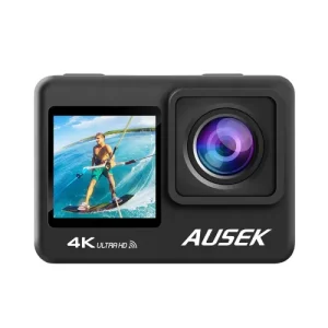 Ausek AT-Q60TR Dual Display Action Camera
