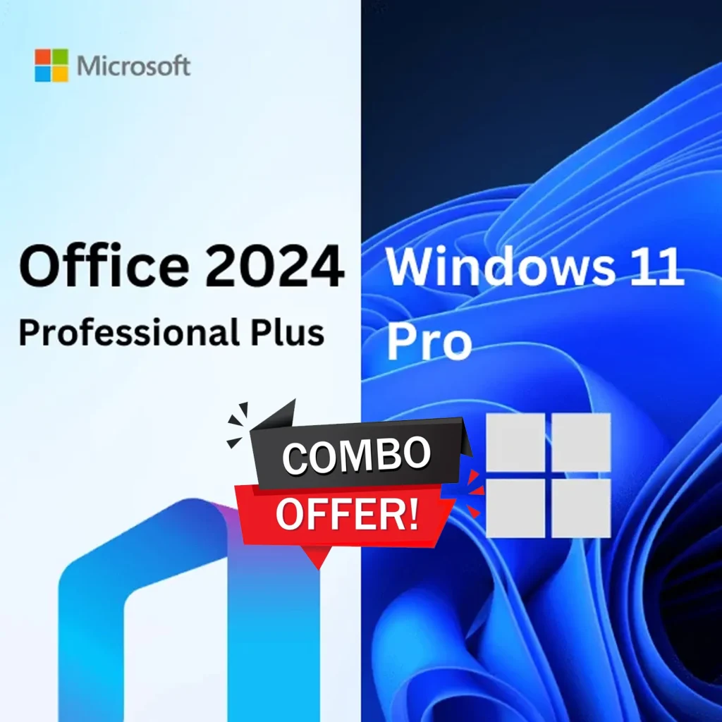 Windows 11 pro + Office 2024 Pro Plus 2024 Combo Offer